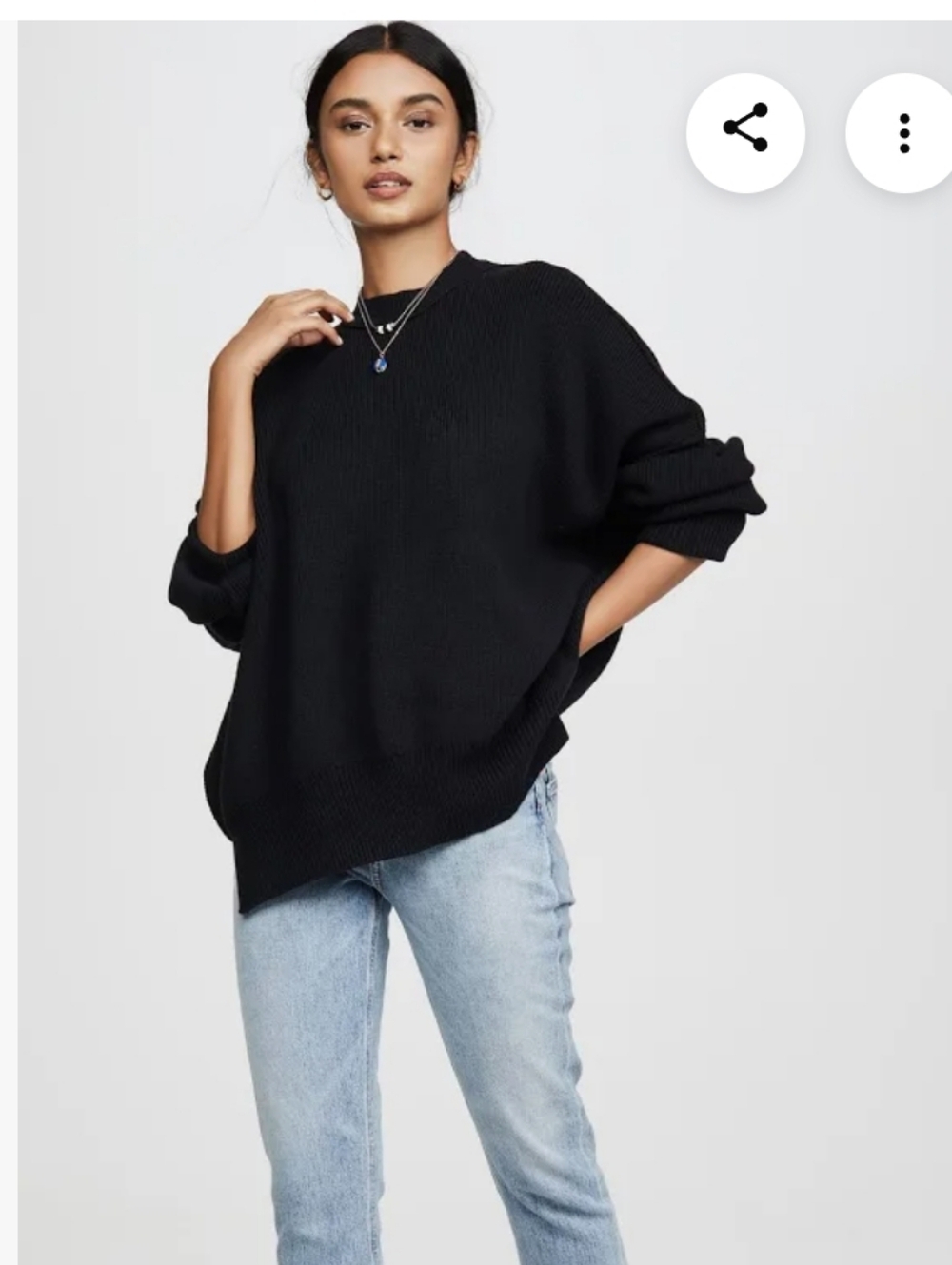 Free People Easy Street Tunic Sweater